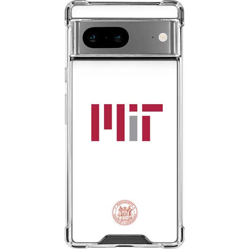 Massachusetts Institute of Technology MIT Seal Google Pixel 8a Clear Case